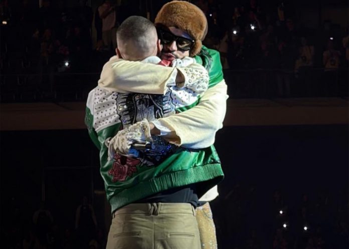Foto: J Balvin reaparece y comparte tarima con Bad Bunny/Cortesía
