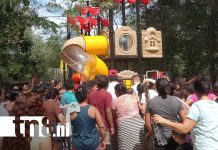 Balneario La Boquita ya tiene parque, niñez se desborda a jugar Foto: La Boquita ya tiene parque, niñez se desborda a jugar / TN8