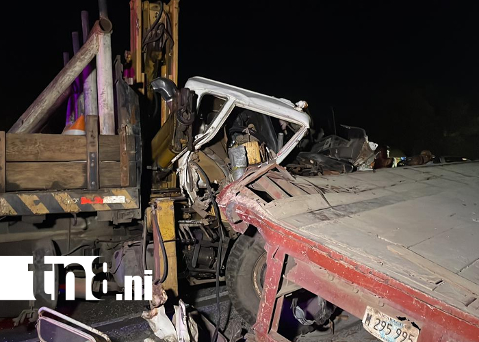Foto: Accidente en carretera Nindirí –Sabana Grande moviliza a equipos de emergencia/TN8