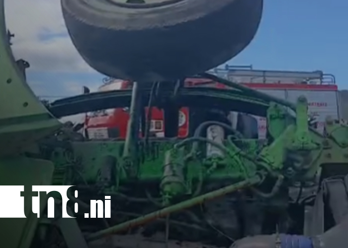 Foto: Accidente en Panamericana Norte deja dos personas graves/TN8