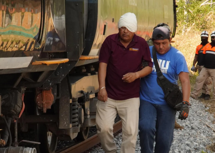 Foto: Desastre ferroviario en México /cortesía