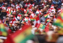 Marchas y paro indefinido continúan en Bolivia contra el «Gasolinazo» Foto: Marchas y pancartas siguen en Bolivia /cortesía