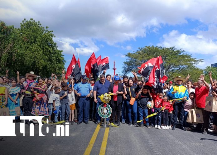 Foto: Alcaldía de Managua finaliza programa vial 2025/TN8