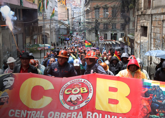 Foto: Unidad sindical en Bolivia /cortesía 