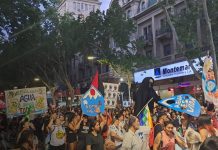 Argentina marcha en defensa del agua y contra la megaminería contaminante Foto: Protestas en Argentina /cortesía