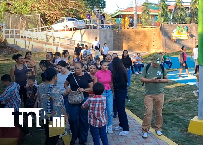 Foto: Inauguran primera etapa del parque acuático infantil en La Conquista, Carazo/TN8