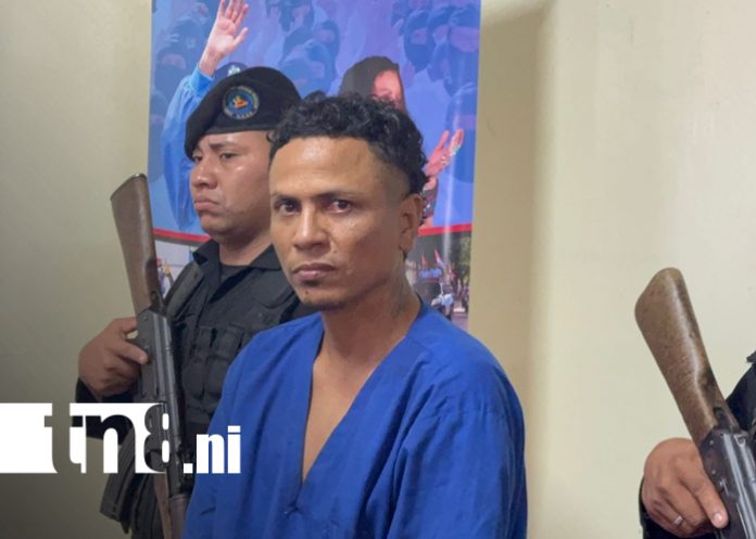 Foto: Indignación en Chinandega: capturan a sujeto que atacó imagen religiosa/TN8