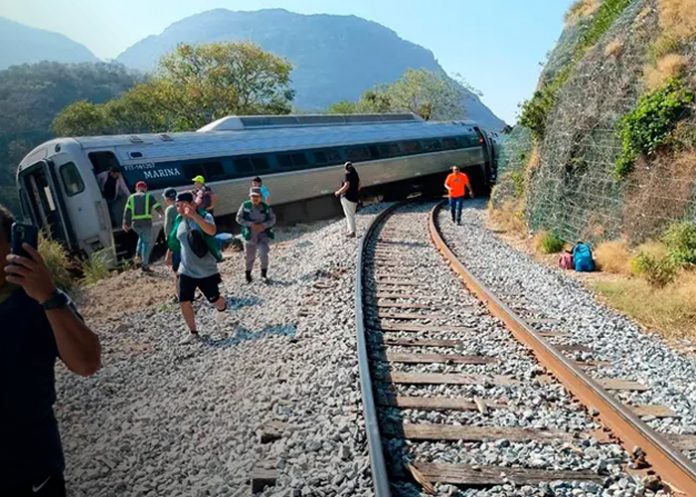 Foto: Accidente de tren en Oaxaca, México /cortesía