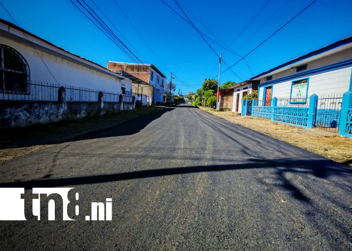 Foto: Más calles en Rivas /TN8