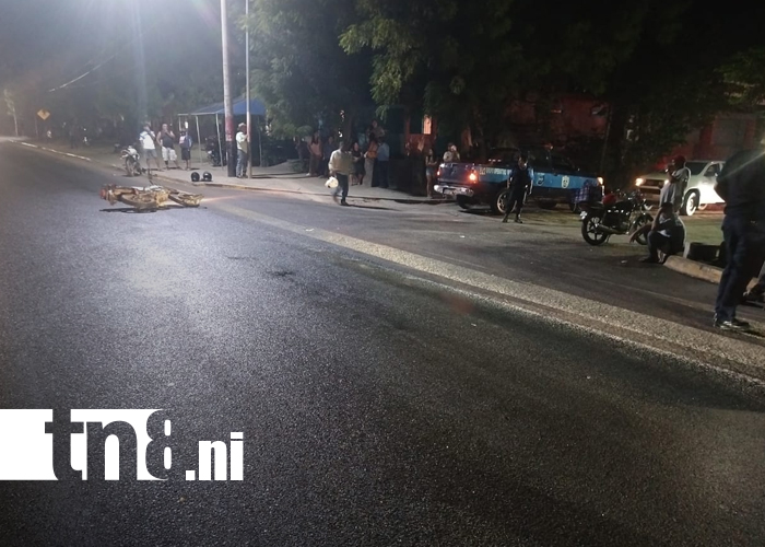 Foto: Tres personas resultan lesionadas tras accidente de motocicletas en Ocotal/TN8