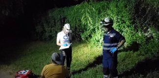 Foto: motociclista queda inconsciente sobre adoquinado en Estelí/TN8