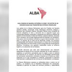 Países del ALBA condenan secuestro de buque petrolero venezolano por EE. UU. Foto: Países del ALBA condenan secuestro de buque petrolero venezolano por EE. UU./Cortesía