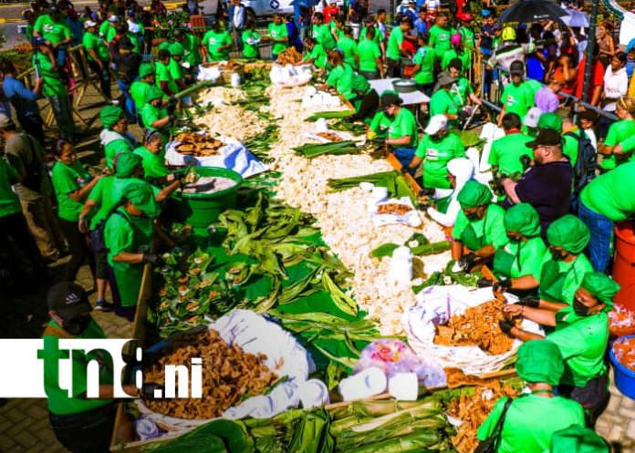 Foto: Granada celebra 501 años con el Vigorón más grande de Nicaragua/TN8
