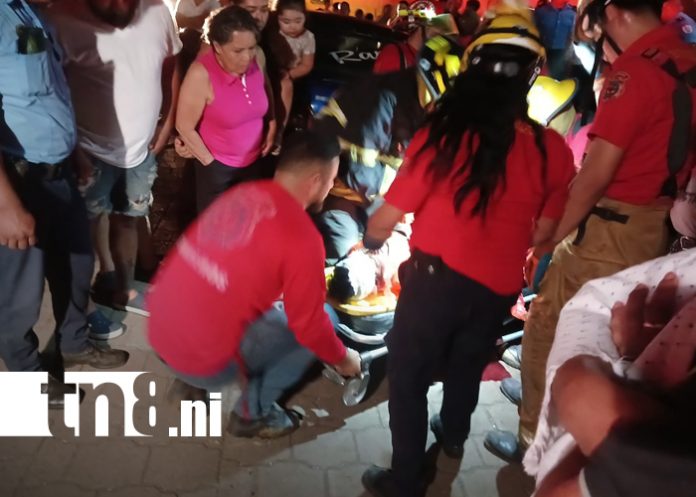 Foto: “El Tigre” desafía a la muerte tras accidente en la cuneta de Dolores/TN8