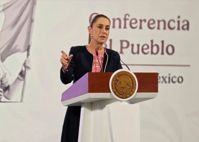 Foto: Claudia Sheinbaum subraya defensa de mexicanos / Cortesía