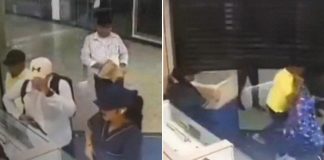 Foto: Robo frustrado en Colombia /cortesía