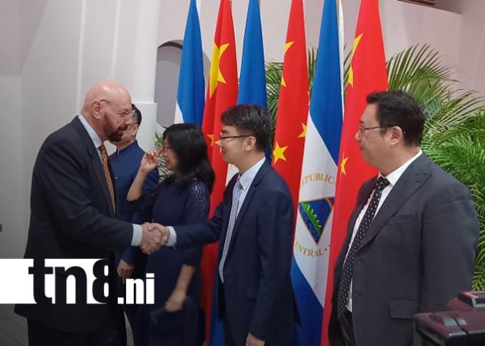 Foto: Qu Yahul asume como embajador y refuerza la cooperación con Nicaragua/TN8 Foto: Qu Yahul asume como embajador y refuerza la cooperación con Nicaragua/TN8
