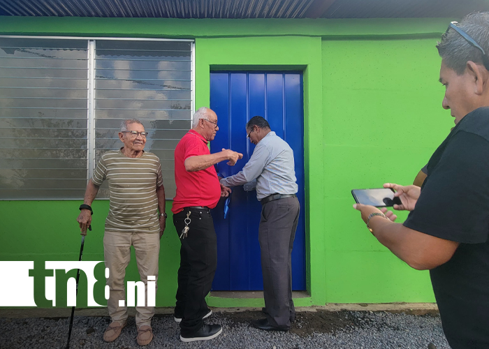Foto: Entrega de vivienda en Nandaime /TN8