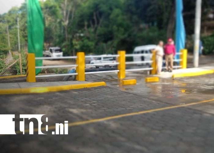 Foto: Alcaldía de Managua entrega un puente que salva vidas/TN8