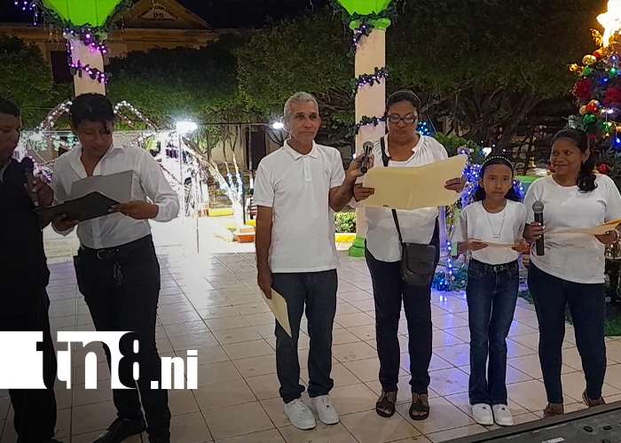 Foto: inauguran Nacimiento en Nandaime/TN8