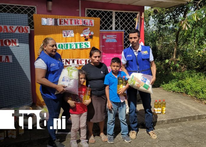 Foto: Boaco: madres solteras y familias vulnerables reciben apoyo del MIFAM/TN8