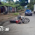 Motociclista resulta lesionado tras colisionar con semoviente en el km 274 Foto: Accidente y lesiones a motociclista en Santa Bárbara/TN8