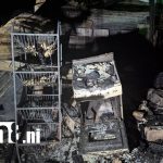 Foto: Voraz incendio deja a una familia sin hogar en Anexos a Waspán Sur, Managua/TN8