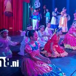 Foto: Marimba y ballet folclórico protagonizan carnaval navideño en Granada/TN8