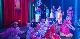 Foto: Marimba y ballet folclórico protagonizan carnaval navideño en Granada/TN8
