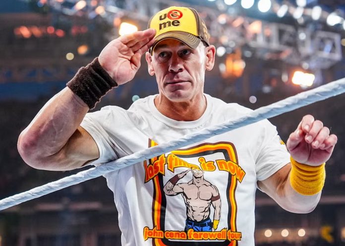 Foto: John Cena se despide de la WWE /Cortesía Foto: John Cena se despide de la WWE /Cortesía