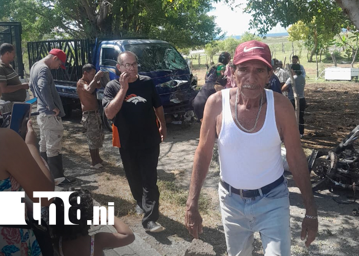 Foto: Tragedia en Malacatoya: motociclista muere bajo un camión/TN8