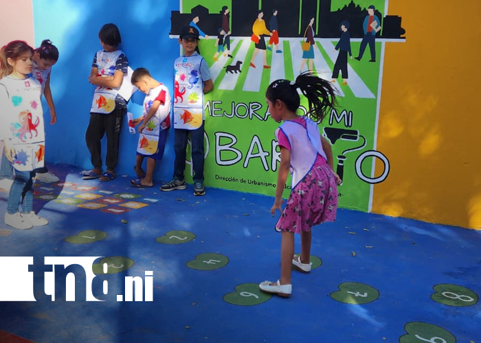 Foto: Creatividad infantil transforma el barrio San Judas /TN8