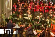 Foto: Familias celebran la Navidad con música y cultura en el Rubén Darío/TN8