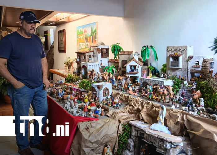 Foto: ¡Maravilla navideña! El nacimiento de Julio Aguilera deslumbra en Ocotal/TN8