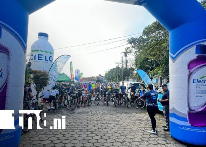 Foto: 9na edición del ride ciclístico “Un juguete para un niño” en Carazo / TN8