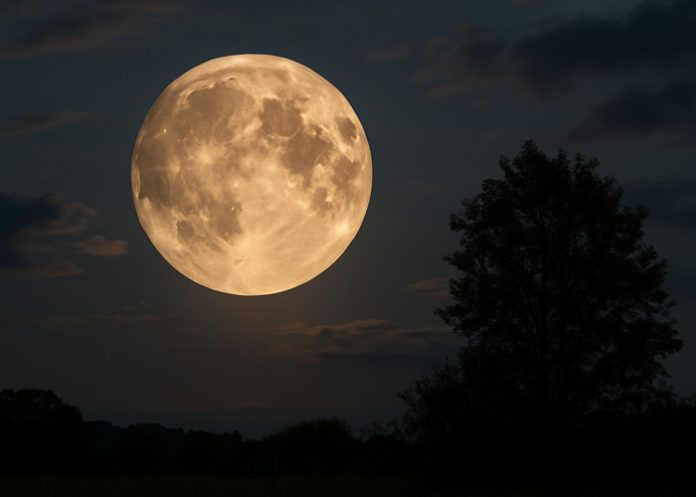 Foto: La superluna puede parecer un 14 % más grande/ Cortesía