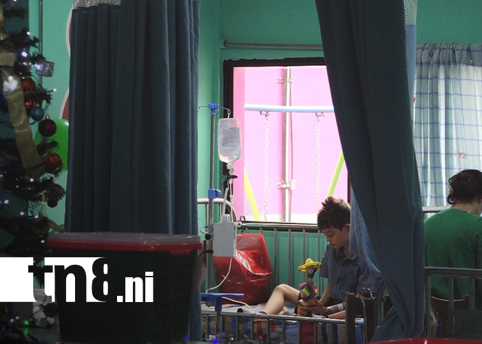 Foto: Hospital de Somoto se llena de juegos, sonrisas y espíritu navideño/TN8