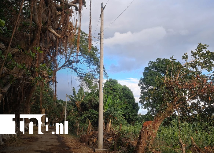 Foto: Electrificación transforma Punta Jesús María y potencia el turismo en Ometepe/TN8