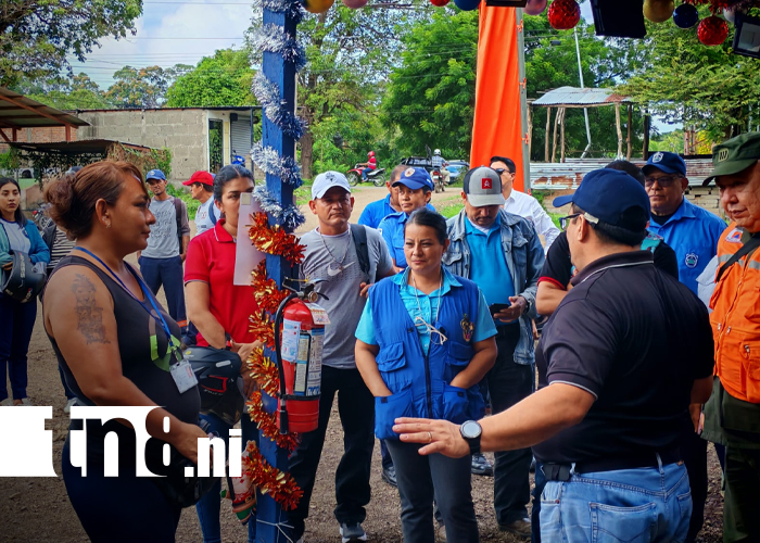 Foto: Recorren tramos para mayor seguridad en Rivas/ TN8