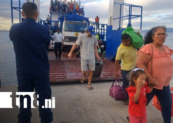 Foto: Transporte acuático garantizado a Ometepe en fin de año/TN8 Foto: Transporte acuático garantizado a Ometepe en fin de año/TN8