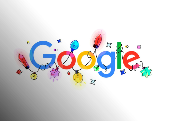 Foto: Google en modo Navidad /cortesía 