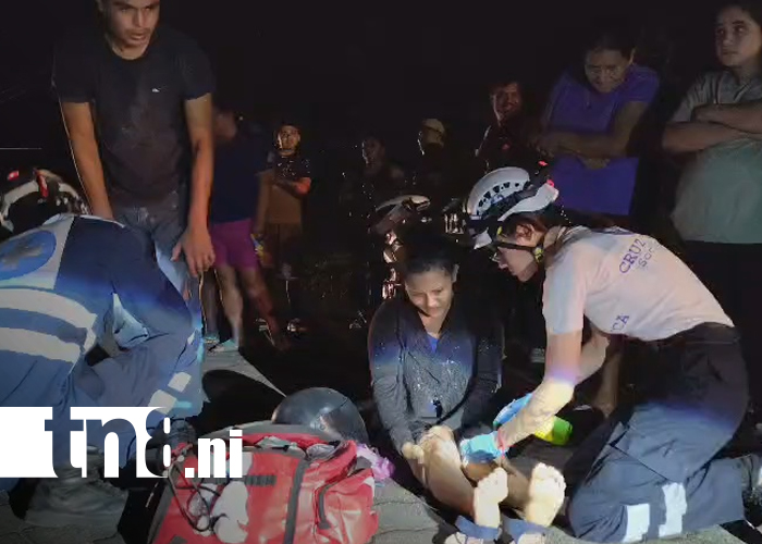 Foto: Dos lesionados al chocar contra un semoviente que se cruzó en la vía en Estelí/TN8