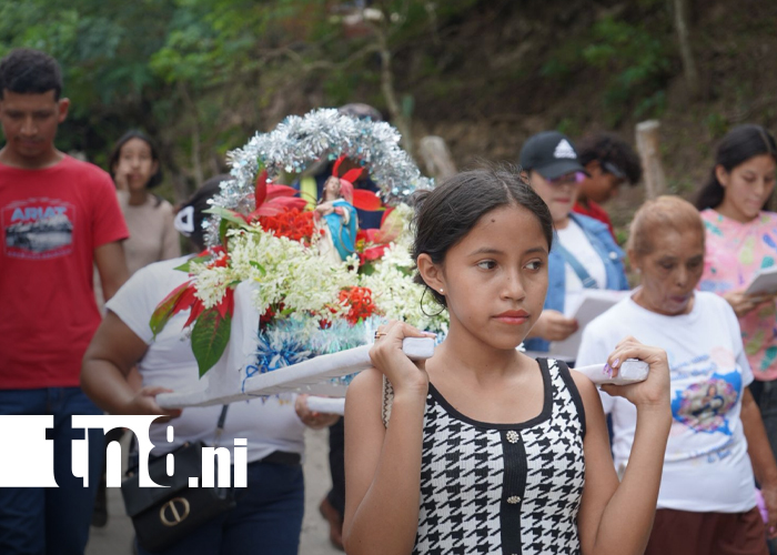 Foto: Purísima Acuática: Fe y tradición que une a familias en el majestuoso Cañón de Somoto/TN8