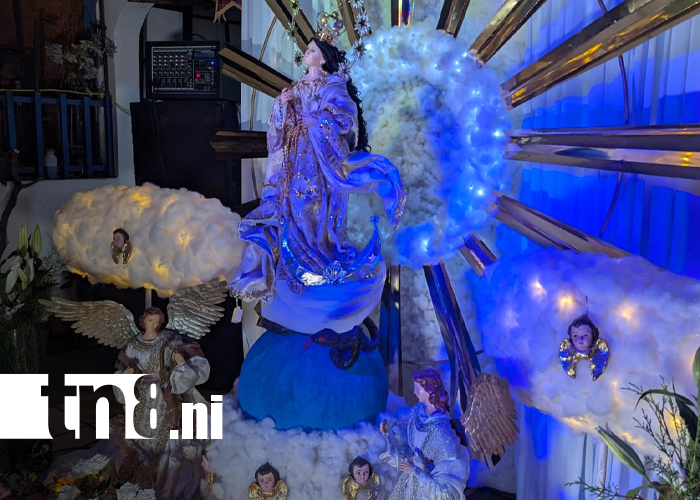 Foto: Managua vibra con la alegría y devoción de La Gritería en Monseñor Lezcano/TN8