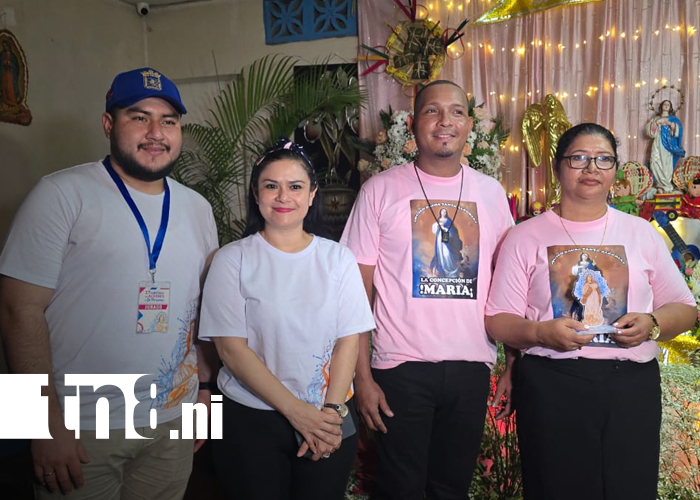 Foto: Managua celebra la XVII Edición del Concurso de Altares en honor a la Purísima/TN8