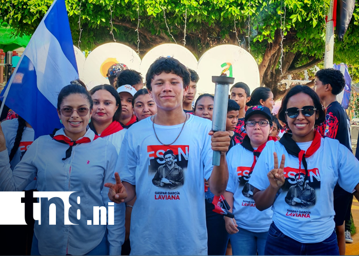 Foto: Rivas despierta con dianas y homenajes para honrar al comandante Gaspar/TN8