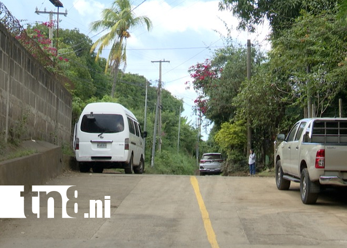 Foto: San Antonio Sur estrena 24 calles asfaltadas /TN8