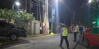 Foto: Accidente de tránsito en carretera a Masaya deja daños materiales en la Alianza Francesa/TN8