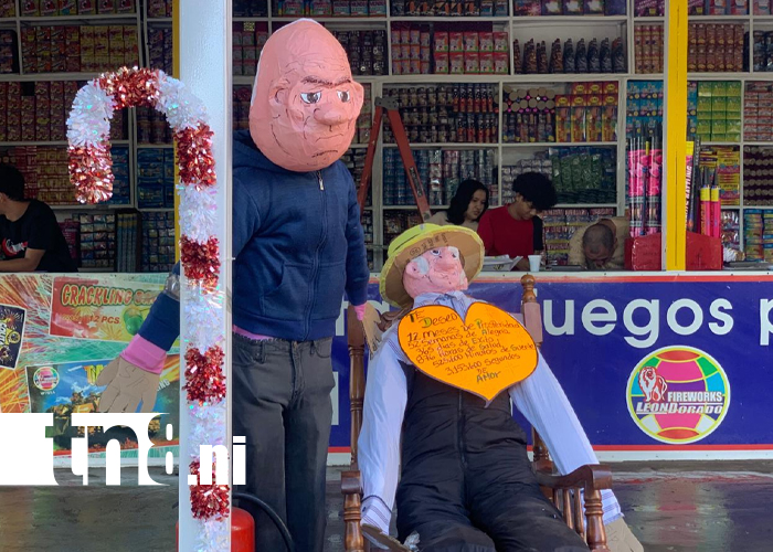 Foto: ¡Ven a Tiscapa y compra tu ‘Viejo’ para despedir el año! /TN8