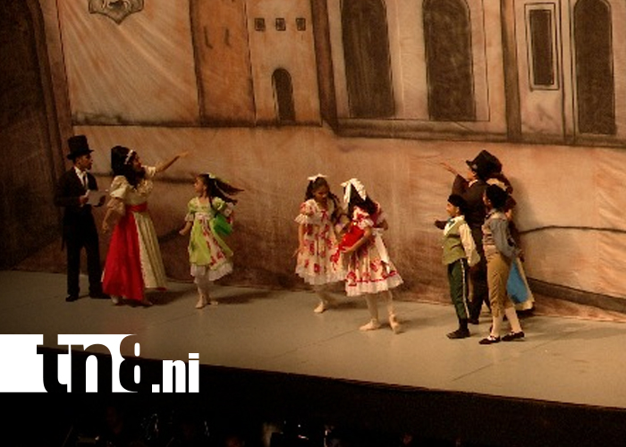 Foto: El Teatro Rubén Darío vibra con El Cascanueces/TN8